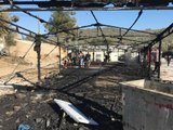 Fire Breaks Out at Moria Refugee Camp as Some Protest Dire Conditions