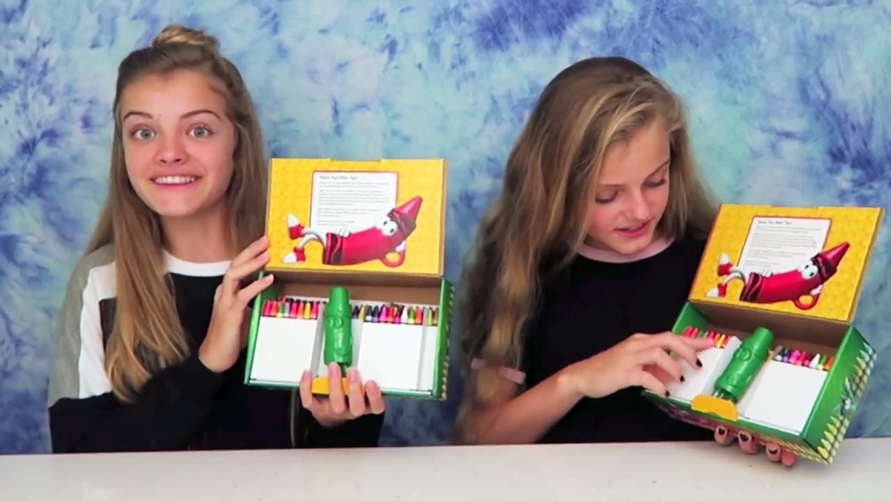 Crayon Tower Challenge - Stacking Crayons - #CrayonTowerChallenge