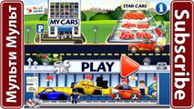 Aplicación coches sueño para juego Niños de dibujos animados sobre los coches de reparación de automóviles de taxi Fory