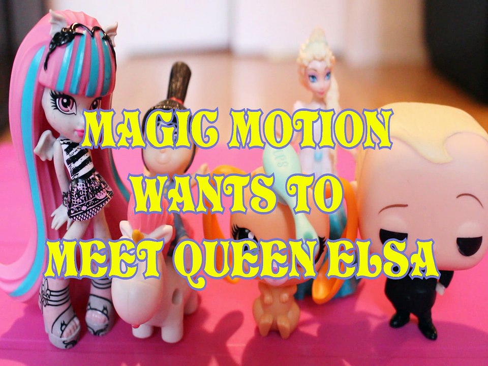 MAGIC MOTION WANTS TO MEET QUEEN ELSA AGNES GRU BOSS BABY ROCHELLE LITTLEST PET SHOP Toys Kids Video DISCOVERY FAMILY FR