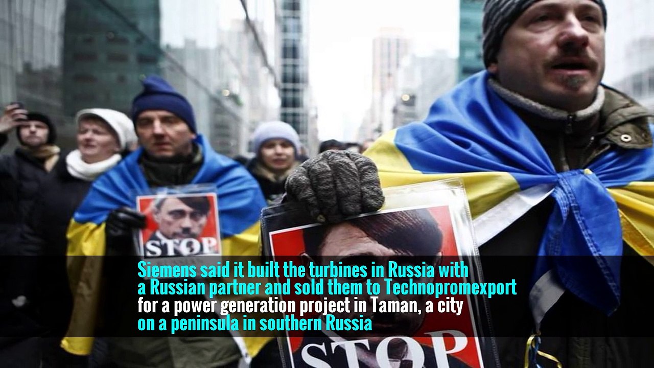 Germany’s Siemens Says Russian Partner Violated Crimea Sanctions