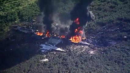 16 morts dans le crash d'un avion militaire au Mississippi