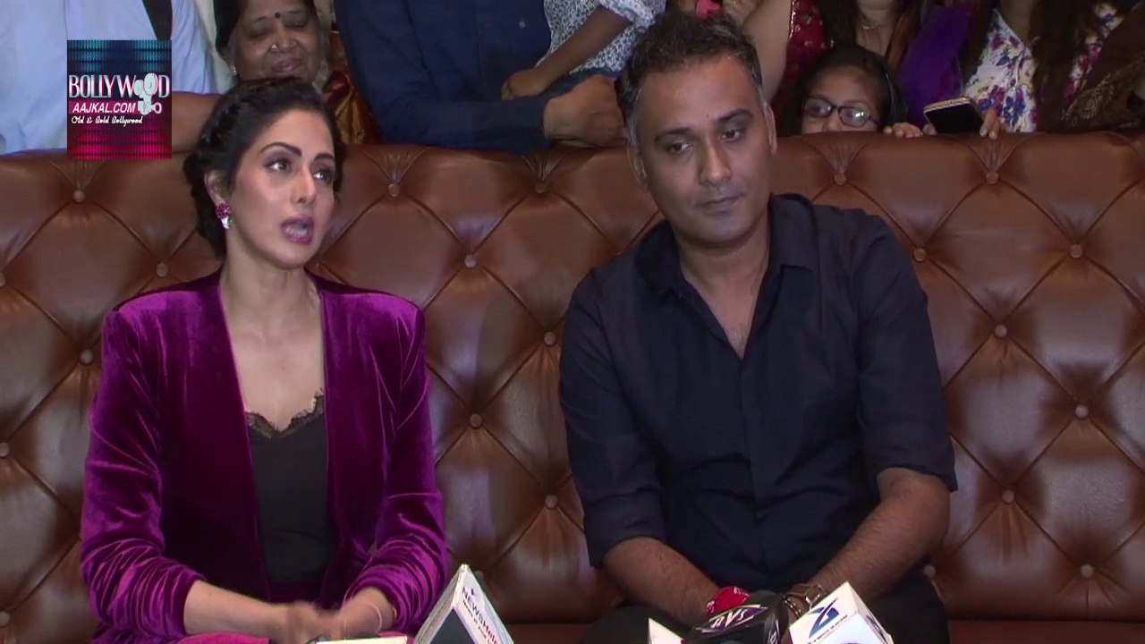 sridevi Talking abt  'MOM'