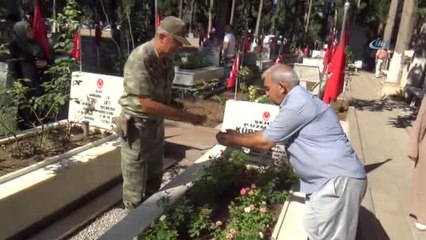 Komutanı Kahraman Şehit Askerini Unutmadı