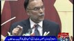 Islamabad: Federal Minister for Planning,Development and Reform Ahsan Iqbal press conference