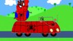 Peppa pig Spider-Man Car Super Heroes en español SE DISFRAZA familia de superhéroes Myfun