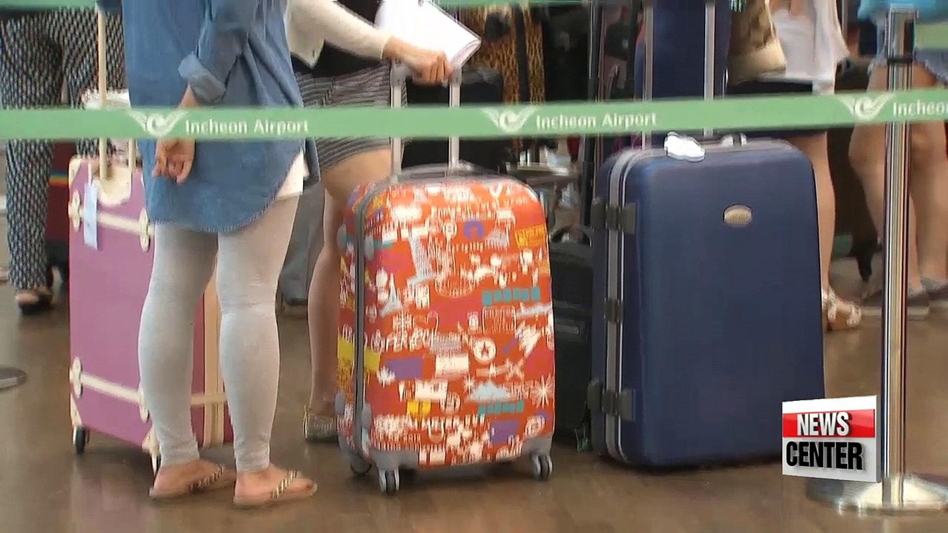 ⁣More Koreans traveling abroad, but spending remains static
