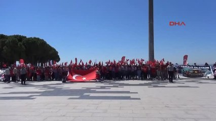 Çanakkale Şehitler Abidesi'nde 15 Temmuz Şehitleri Için Anma