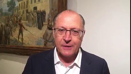 "O nosso compromisso é com o povo brasileiro", diz Alckmin