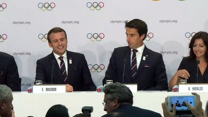 JO-2024: "Nous sommes prêts pour 2024" (Macron)