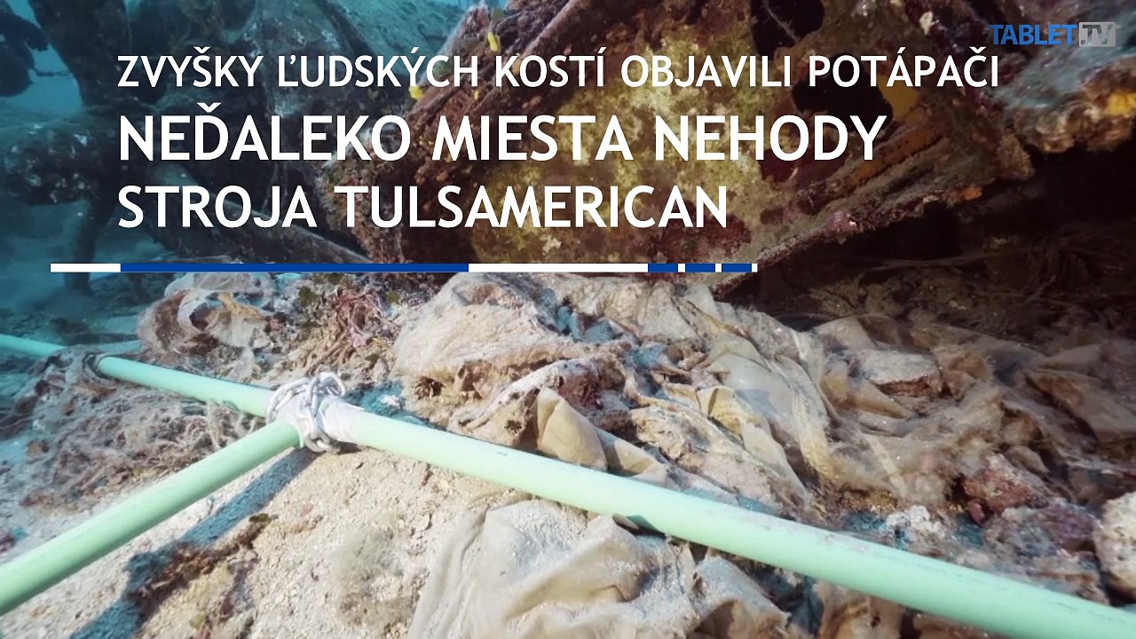 V Jadrane objavili kosti neďaleko vraku bombardéra
