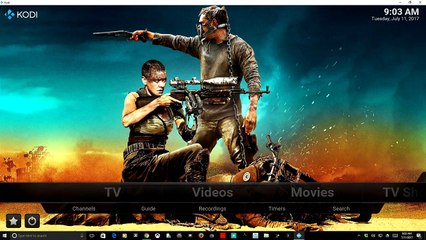 MILHANO IPTV ON KODI 17.3