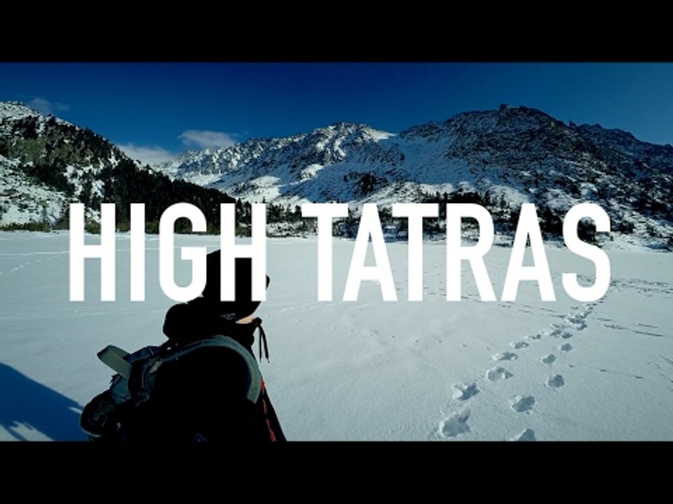 Hikers Have Fun in the High Tatras Mountains