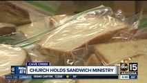 Cave Creek church hosts 'sandwich ministry' to help homeless population
