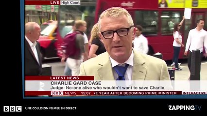 Londres : Une violente collision filmée en direct par la BBC (Vidéo)