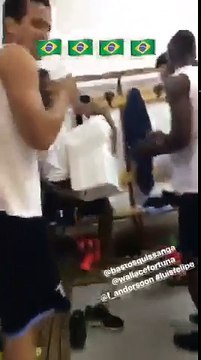 AURONZO 2017 - Spogliatoio Lazio dal sapore brasiliano