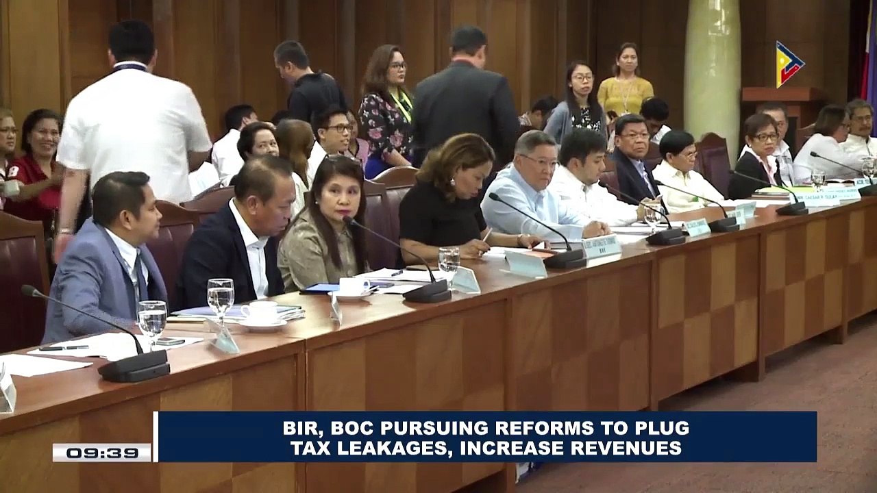 BIR, BOC pursuing reforms to plug tax leakages, increase revenues