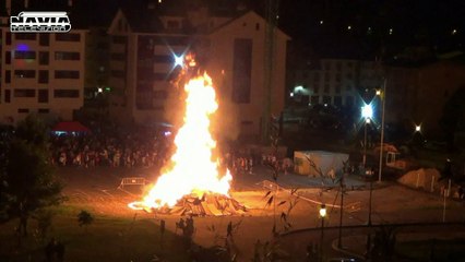 LA HOGUERA DE SAN JUAN DE NAVIA 2017