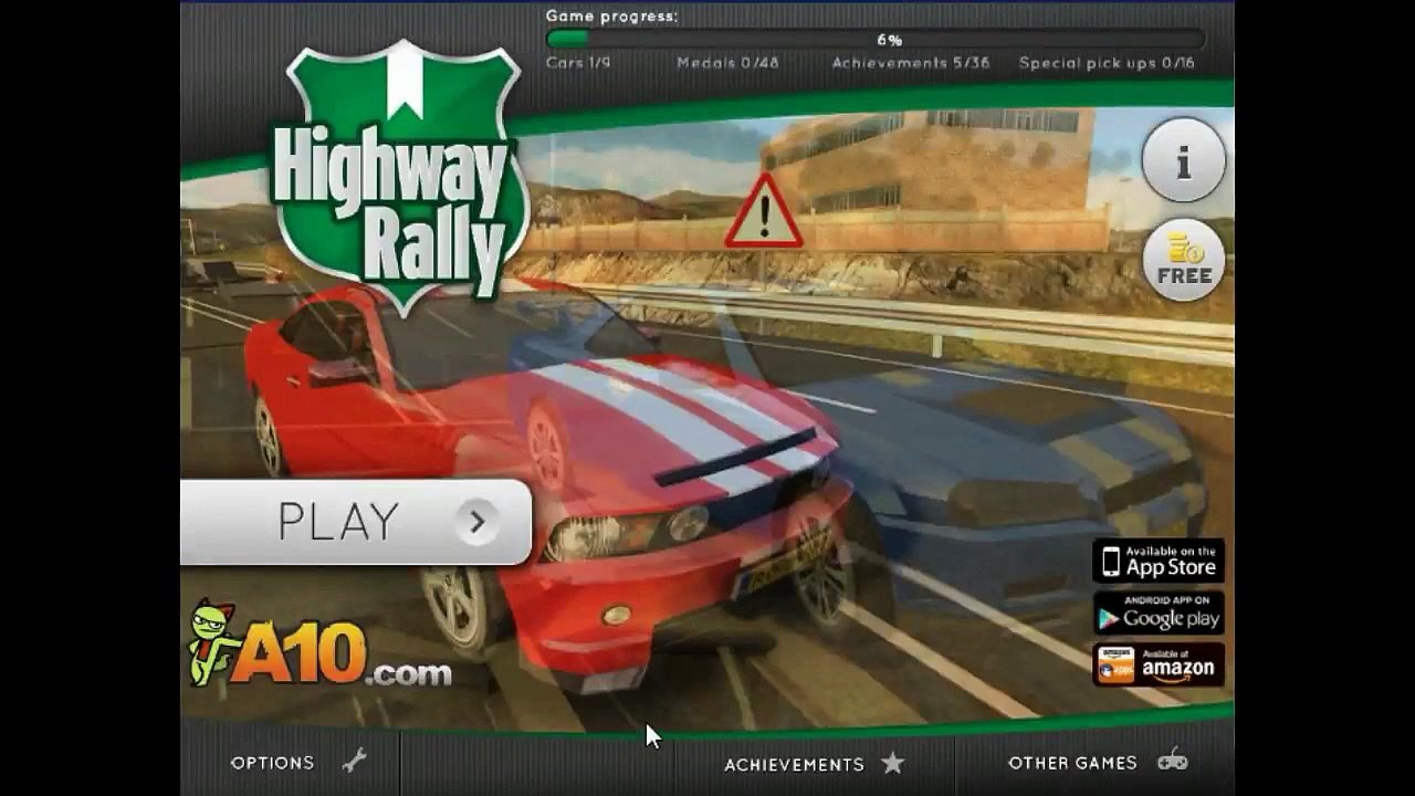 Highway Rally Gameplay _ Car Racing Games To Play Online _ Free Car Games