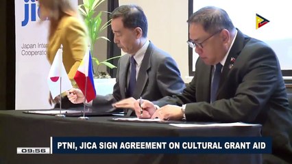 PTNI, JICA sign agreement on cultural grant aid