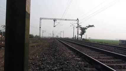 Cruising Red Beast WAP-4  Slows down to TSR Ahead !