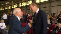 Prince William shares joke with WW2 veteran