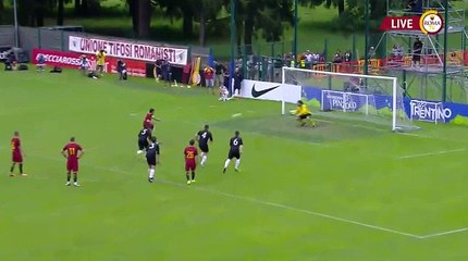 Diego Perotti   Goal HD - AS Roma 1-0 Pinzolo 11.07.2017 HD