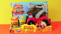 Play Doh Boomer The Fire Truck Playset Diggin Rigs new using Disney Pixar CARS Rescue Sq