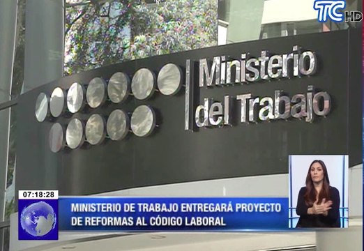 Ministerio de Trabajo entregará proyecto de reformas al código laboral
