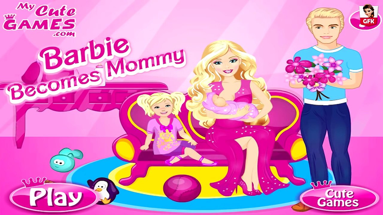 Et bébé devient naissance pour des jeux enfants maman enceinte super menton chin chin