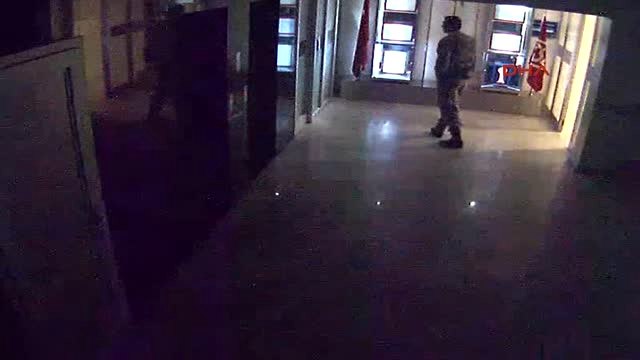 15 Temmuz Darbe Girişiminde Türk Telekom Binasında Yaşananların Görüntüsü