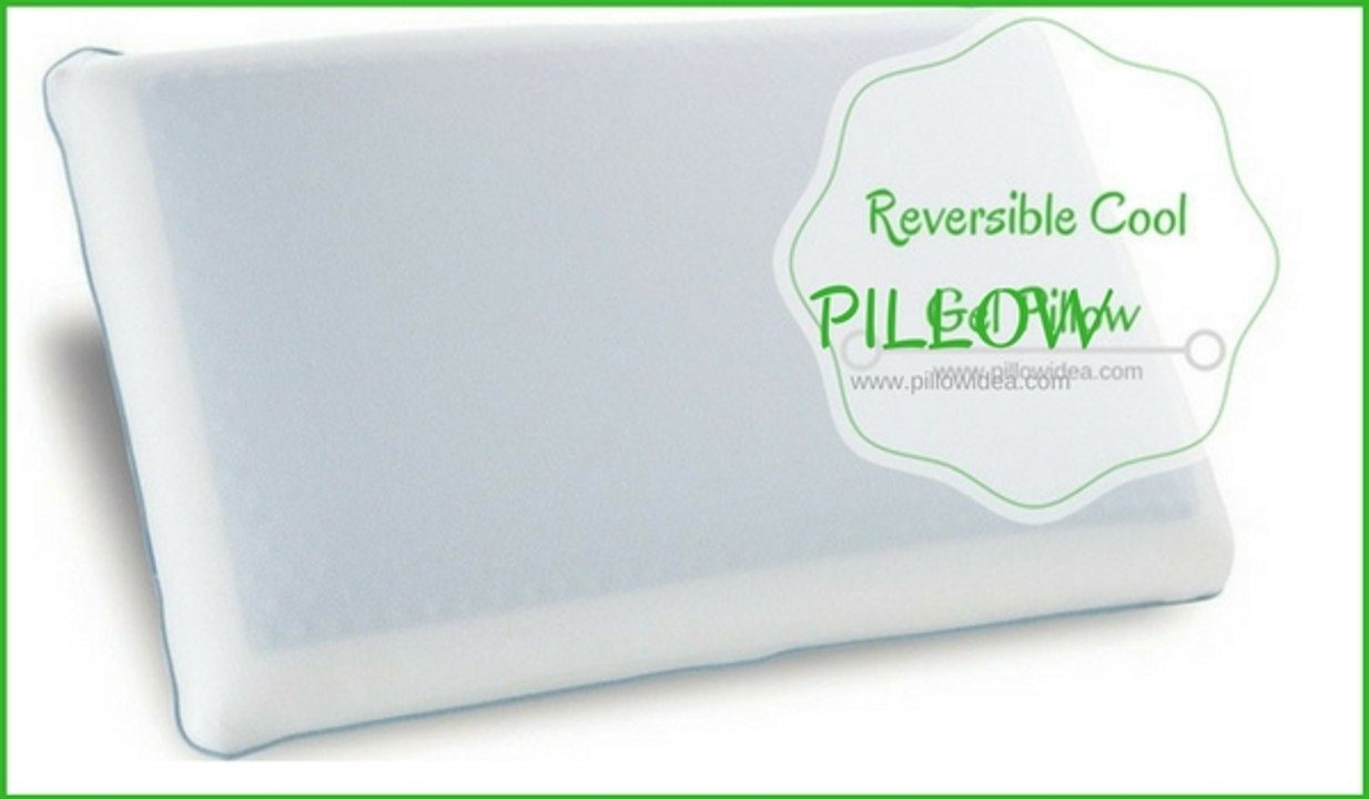 Classic Brands Reversible Cool Gel Memory Foam Pillow Review 2017 | Best Cooling Memory Foam Pillow Review