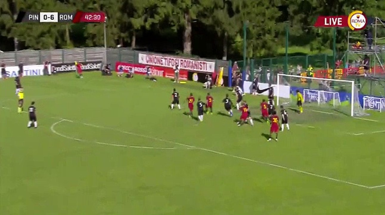 Marco Tumminello Second  Goal - AS Roma 7-0 Pinzolo - Friendly Match 2017 HD