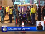 Detenciones y decomisos de drogas tras 2 semanas de operativos combinados