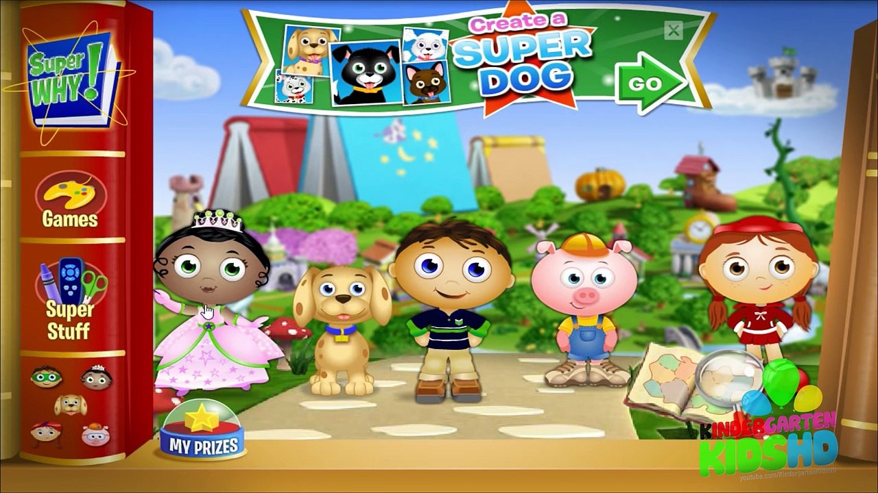 Princess Prestos Create Your Own Super Hero Super Why Games PBS