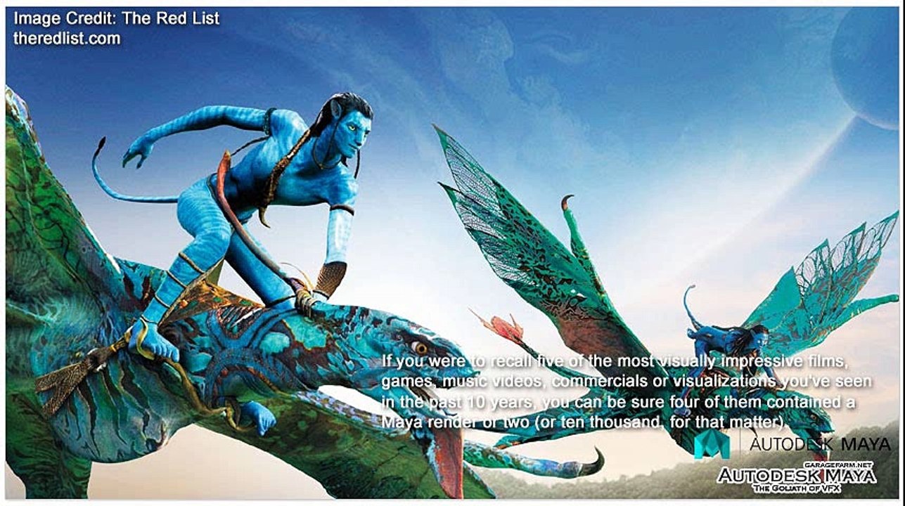 Autodesk Maya, the Goliath of VFX