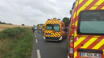 Accident sur la RD 14 : 9 blessés légers