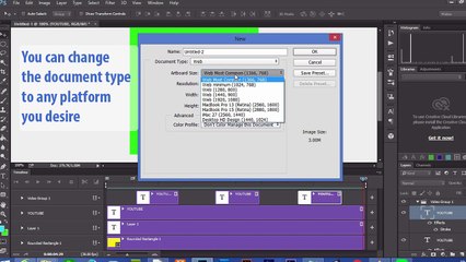 How To Make a GIF File IN Adobe Photoshop