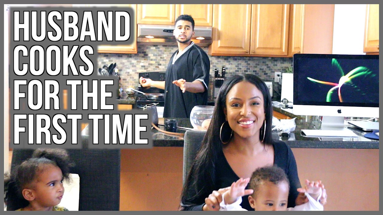 HUSBAND COOKS FOR THE FIRST TIME