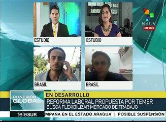 Flavio Túlio: Reforma laboral brasileña no moderniza resta derechos