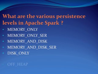 Latest Spark Interview Questions – Part 5