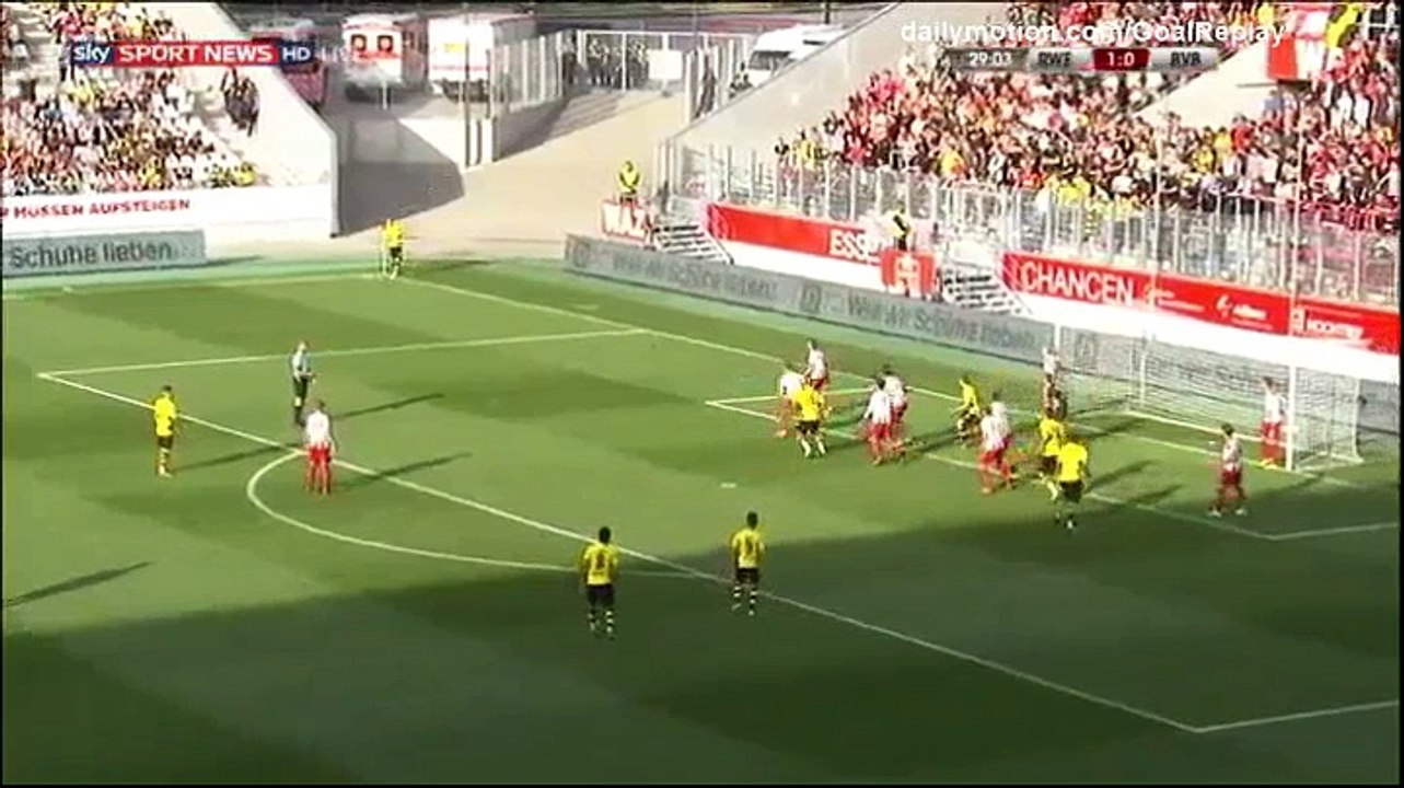 Pierre-Emerick Aubameyang Goal HD - RW Essen 1 - 1 Borussia Dortmund - 11.07.2017 (Full Replay)