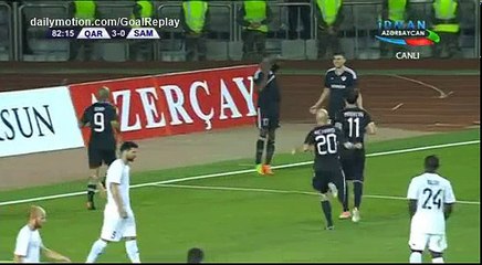 Guerrier Goal HD - Qarabag 4 - 0 Samtredia - 11.07.2017 (Full Replay)