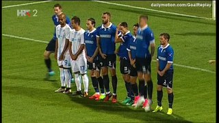 Josip Misic Goal HD - Rijeka 1 - 0 The New Saints - 11.07.2017 (Full Replay)