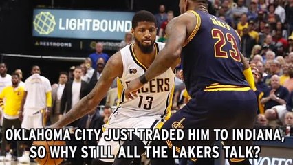Paul George Thinks Lakers Talk Is "Overstated"