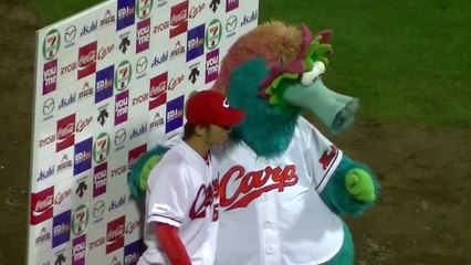 New_6 / Carp 05. Suzuki Seiya, entrevista héroe - fiesta posterior entrevista Kuroda Kikuchi Matsuyama héroe