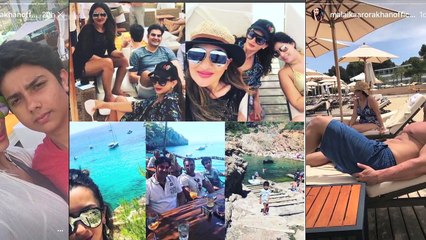 Malaika Arora Enjoys Her Holiday In Spain With Ex Husband Arbaaz Khan - LehrenTV