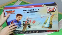 Disney Planes Fire and Rescue Toys Piston Peak Air Attack Track Set Dusty Windlifter Plane