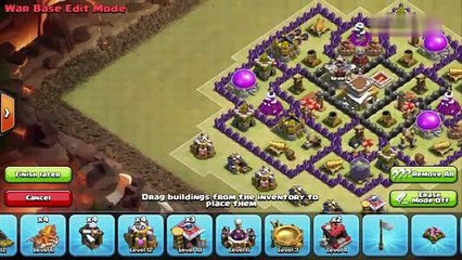 Hormiga clanes choque Defensa Dragón sala de repetición pueblo guerra 8 th8 base anti gowipe anti