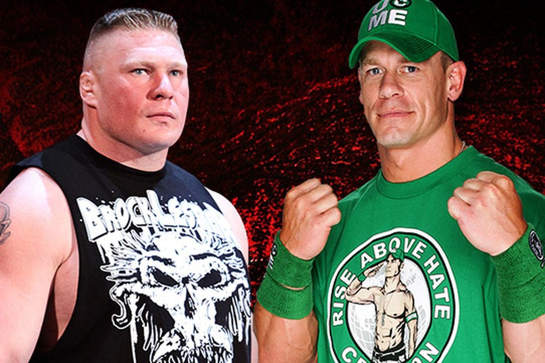 WWE Brock Lesnar vs. John Cena - Summerslam HD - Great Match ever